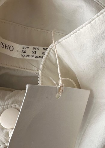 Beyaz Uzun Kollu ceket - Görsel 4