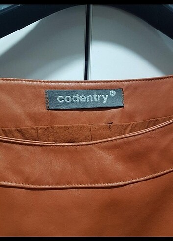 Codentry Deri elbise 
