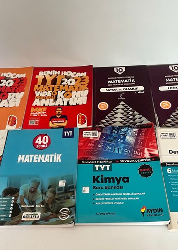 TYT Matematik ve Kimya Soru Bankası Seti