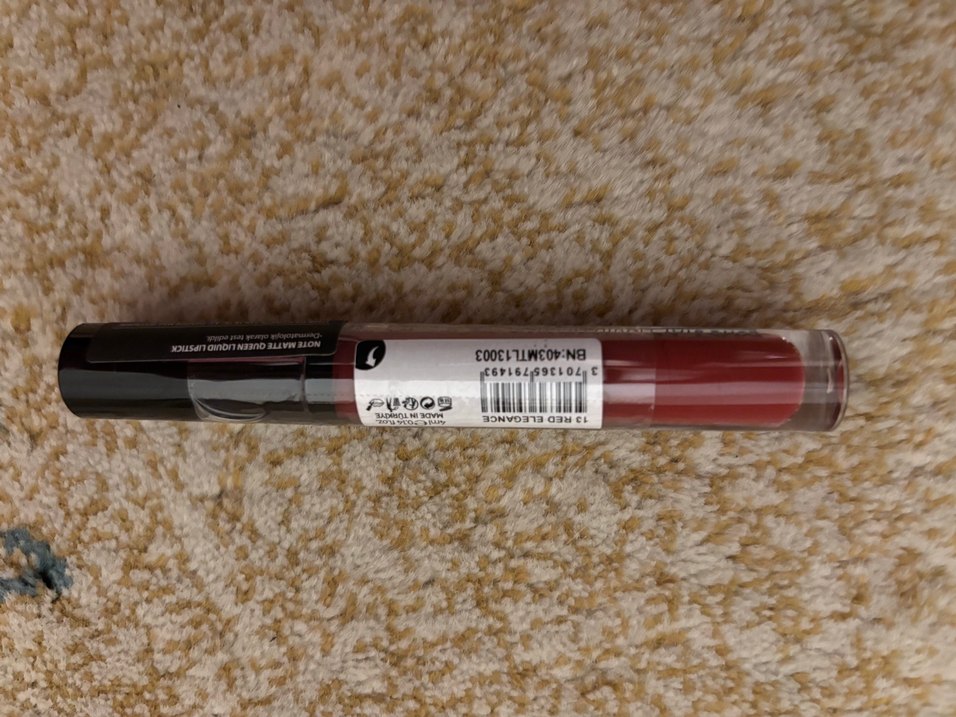 Note matte queen 13 red elegance Ruj - Görsel 2