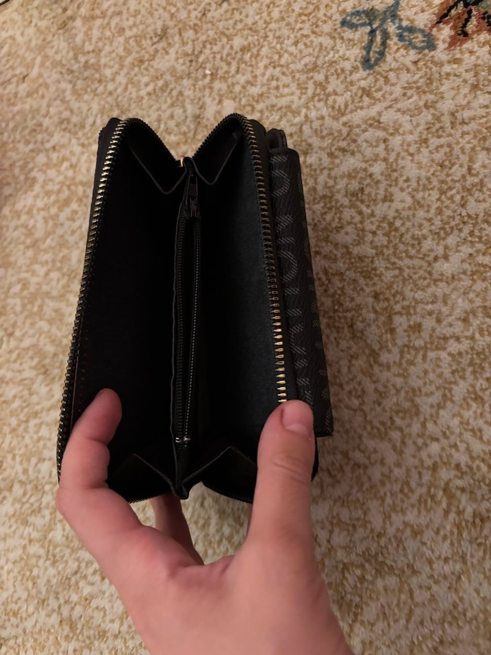 Siyah Kadın Cüzdanı - Görsel 4