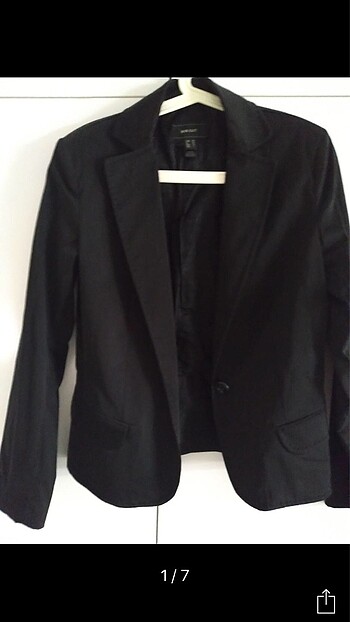 Siyah Blazer Ceket