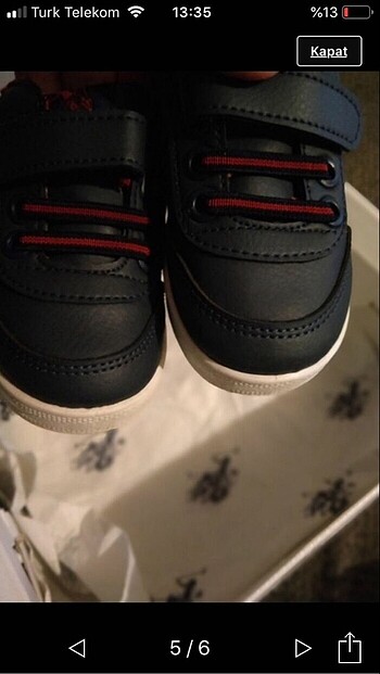 Us polo assn. 21 numara ayakkabı