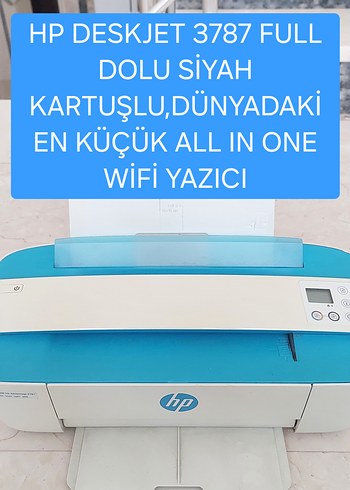 HP DeskJet 3787 WiFi Yazıcı