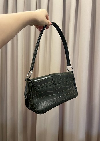 Vintage Yeşil Çanta - Görsel 2