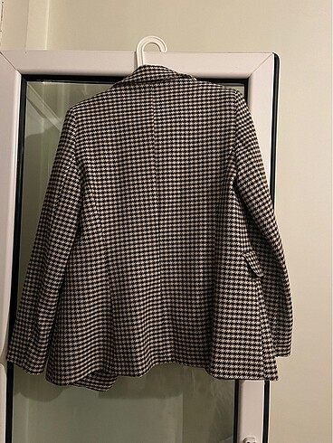 Koton Ekoseli Blazer Ceket - Görsel 5