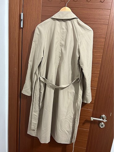 m Beden camel Renk Koton trenckot