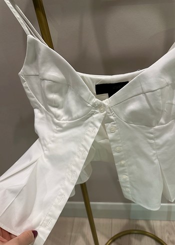 Zara dugmeli bustiyer - Görsel 2