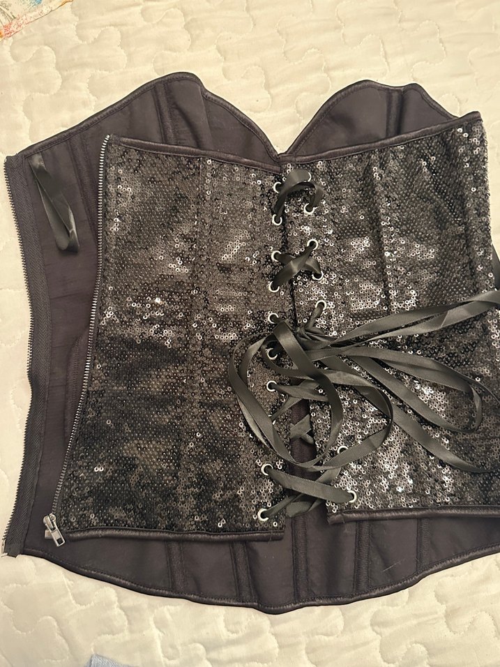 Siyah Straplez Büstiyer - Görsel 4