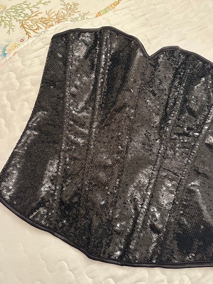 Siyah Straplez Büstiyer - Görsel 2