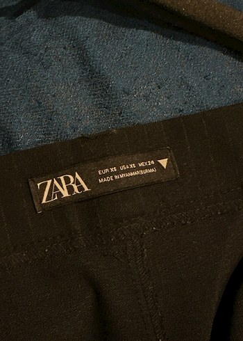 Lacivert Kadın Kumaş Pantolon - Görsel 3