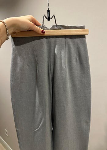 Zara Gri Kadın Pantolon - Görsel 5