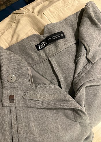 Zara Gri Kadın Pantolon - Görsel 2