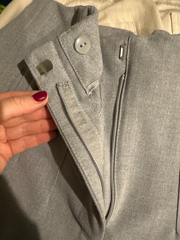 Zara Gri Kadın Pantolon - Görsel 3