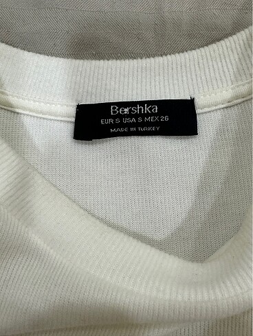 s Beden beyaz Renk Bershka ust