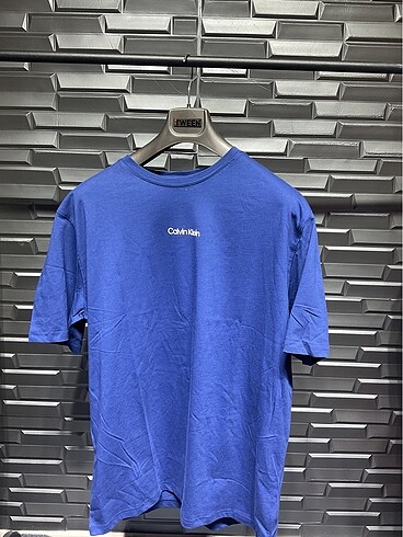 Calvin Klein Xl Erkek Mavi Tshirt