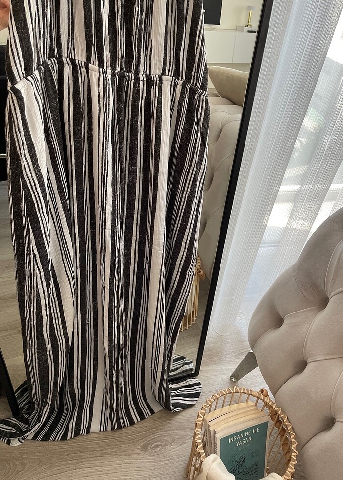 Askılı ayarlanabilir elbise - Görsel 3