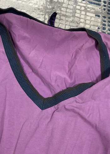 Mor Yoga Askısı Gri Kenar Detaylı