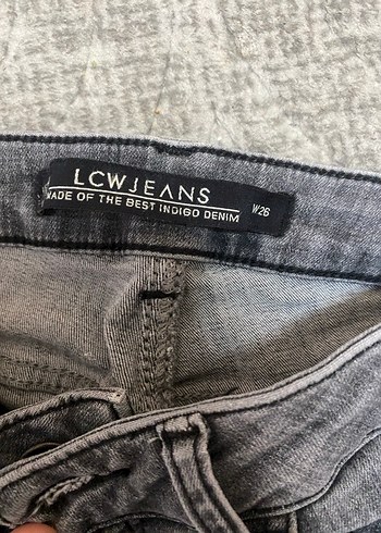 LC Waikiki Gri Kadın Denim Pantolon