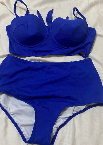 Mavi Strappy Bikini Takımı yurdışı ürünü