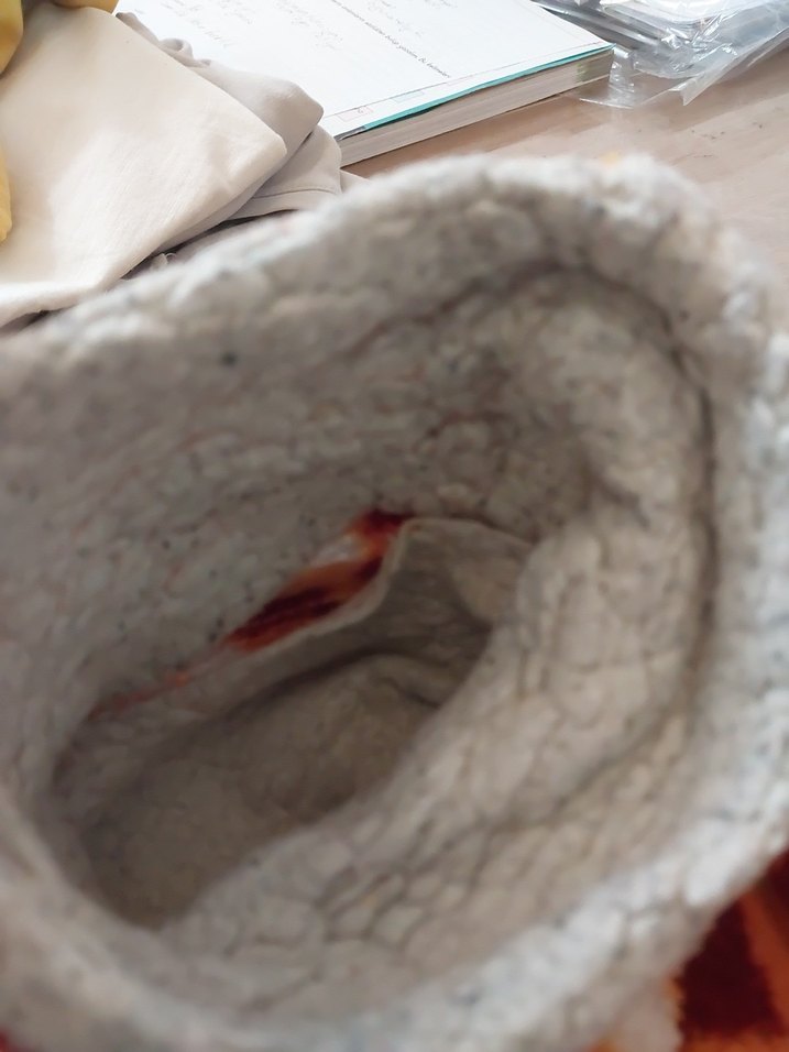 Kız Çocuk Renkli Kareli Sıcak Ev Patiği - Görsel 5