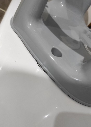 Chicco Gri Bebek Mama Sandalyesi banyo oturağı