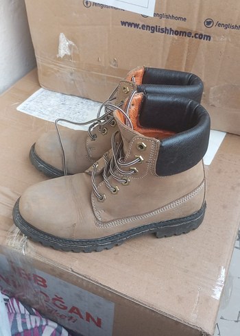 Bej Süet Erkek Botlar Tokalı - Görsel 4