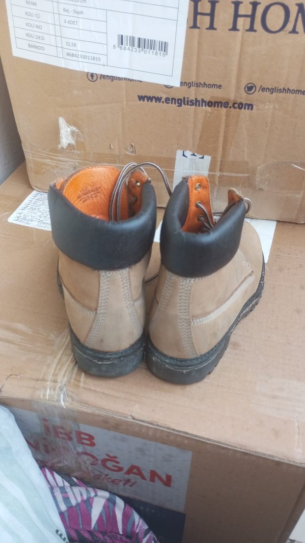 Bej Süet Erkek Botlar Tokalı - Görsel 3