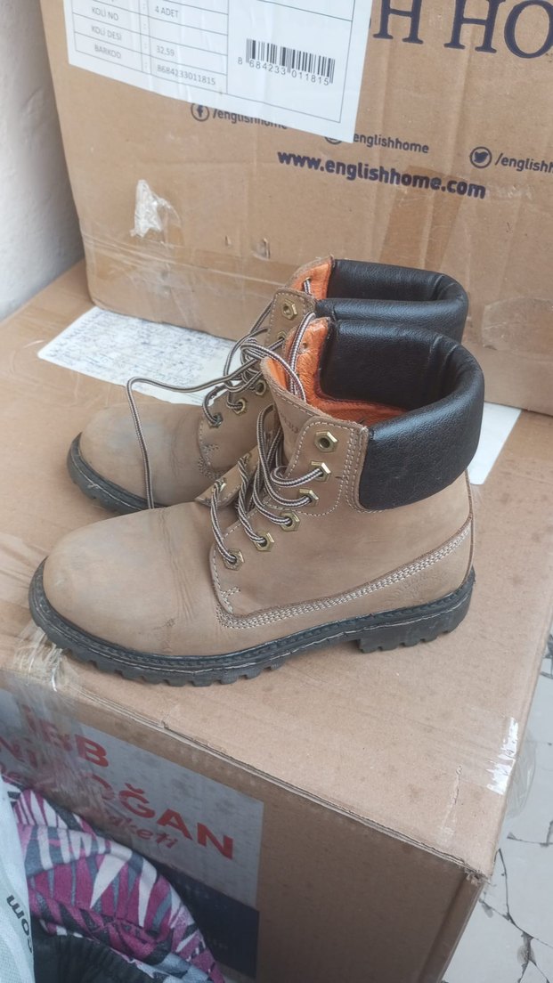 Bej Süet Erkek Botlar Tokalı - Görsel 4