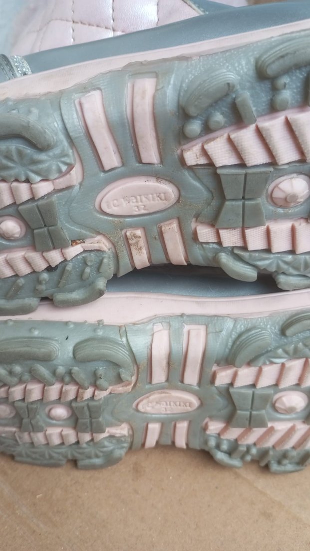 Pembe Gri Kürklü Kız Botu - Görsel 4