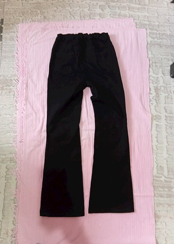 Siyah  Normal Boy Esnek Kumaş Pantolon - Görsel 2