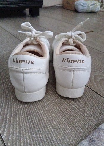 Beyaz Kadın Dolgu Topuk Spor Ayakkabı - Görsel 3