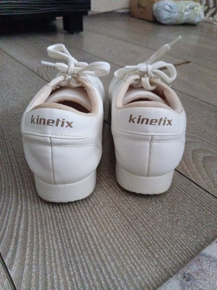 Beyaz Kadın Dolgu Topuk Spor Ayakkabı - Görsel 3