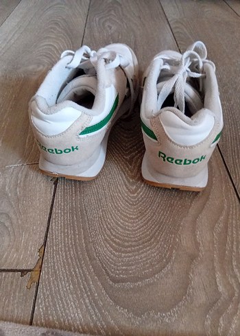 Reebok Beyaz Yeşil Platform Spor Ayakkabı - Görsel 4