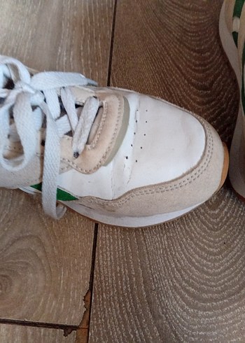 Reebok Beyaz Yeşil Platform Spor Ayakkabı - Görsel 5