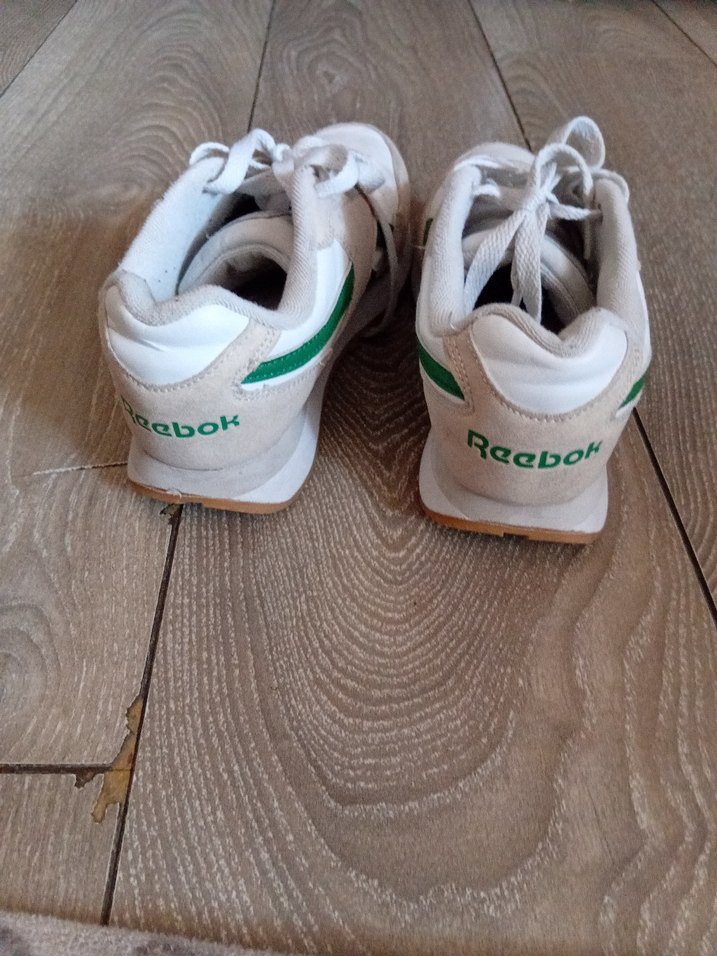 Reebok Beyaz Yeşil Platform Spor Ayakkabı - Görsel 4