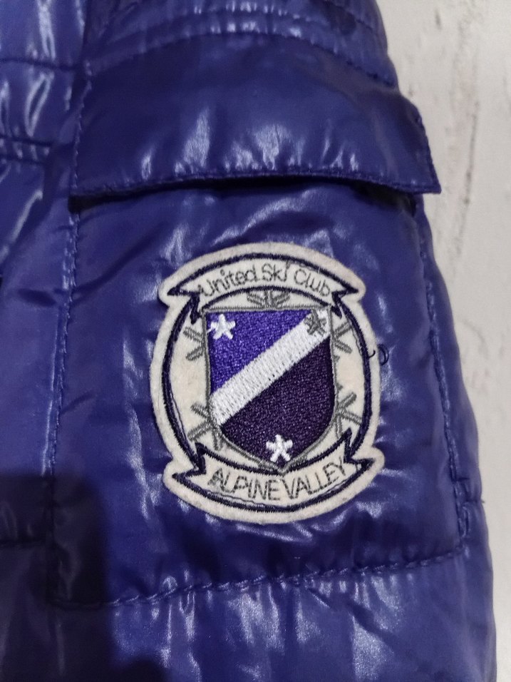 Kadın Parlak Mavi Street Style Kış Montu - Görsel 3