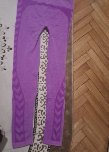 Mor Hummel Spor Tayt - Görsel 3