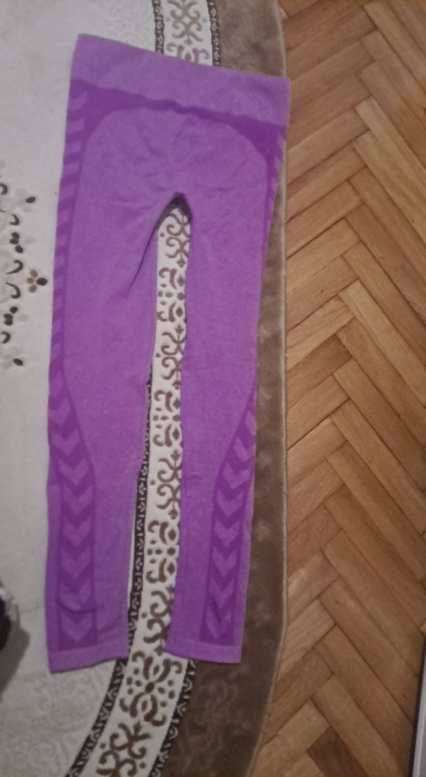 Mor Hummel Spor Tayt - Görsel 3