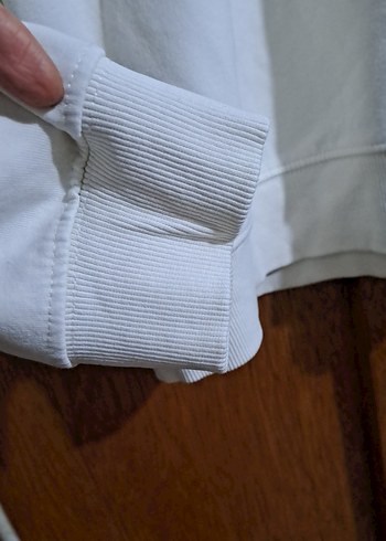 ZARA KREM BASIC SWEATSHIRT - Görsel 3