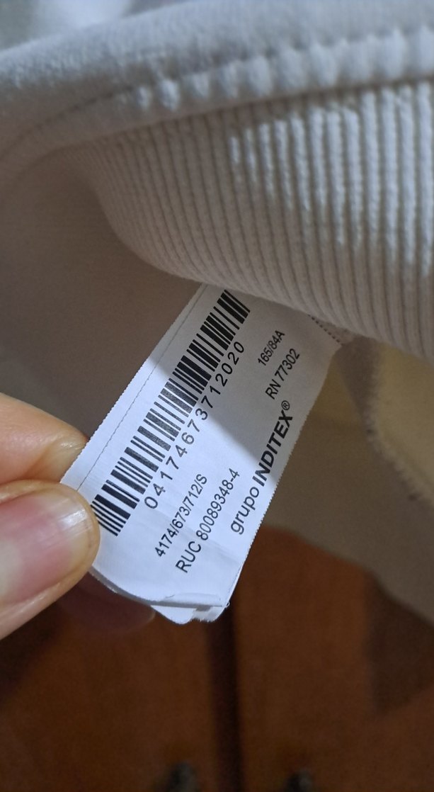 ZARA KREM BASIC SWEATSHIRT - Görsel 4