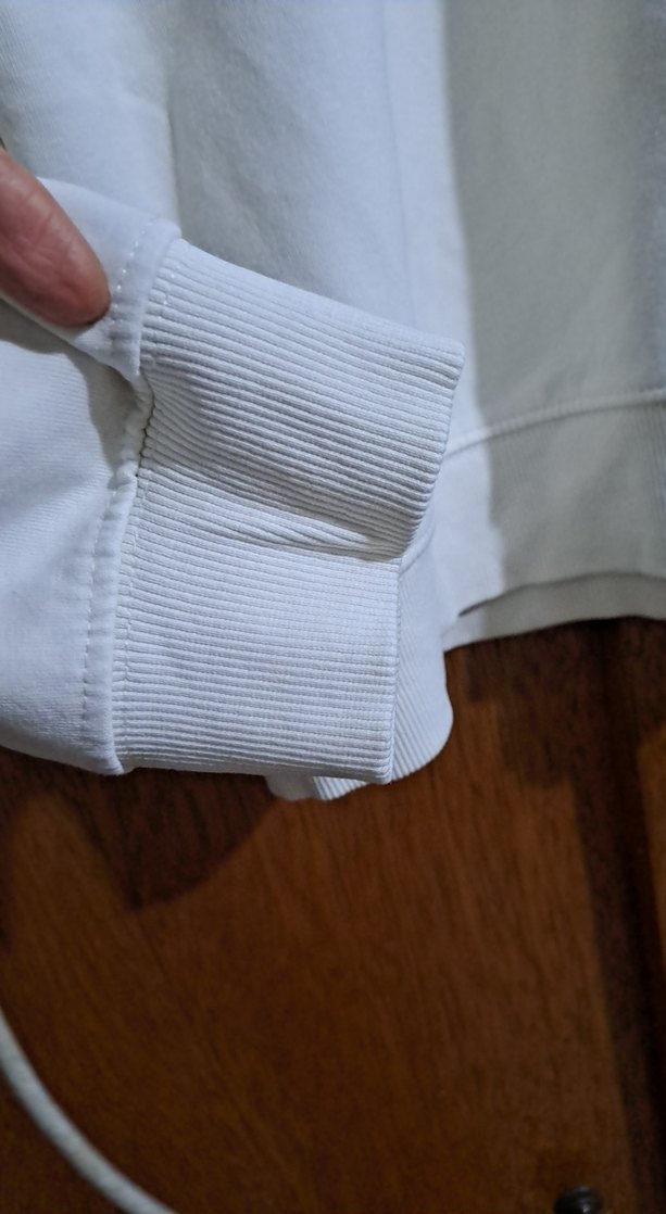 ZARA KREM BASIC SWEATSHIRT - Görsel 3