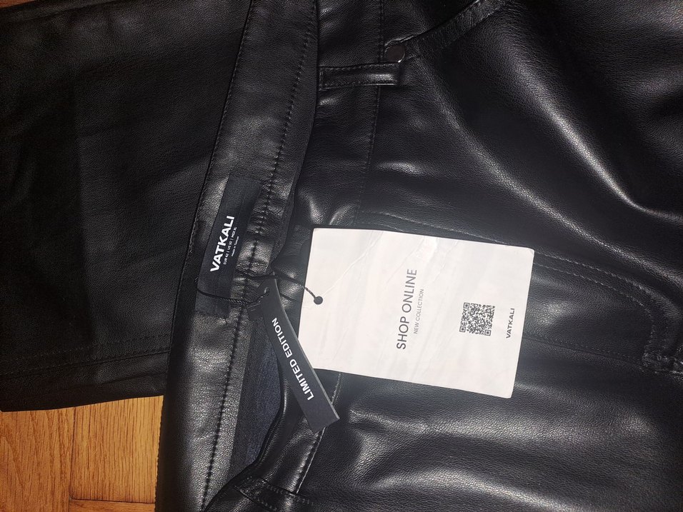 Vatkali Limied Edition Deri Pantolon - Görsel 2