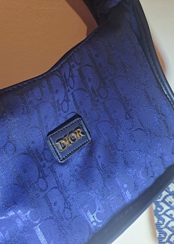 Dior Lacivert Fermuarlı Kadın Çanta - Görsel 3