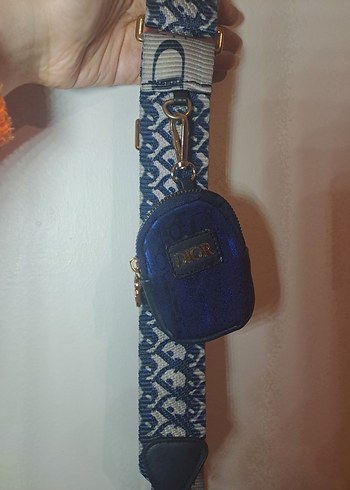Dior Lacivert Fermuarlı Kadın Çanta - Görsel 4