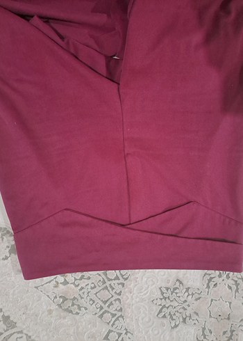 Fusya ispanyol Silky Kumaş Pantolon - Görsel 3