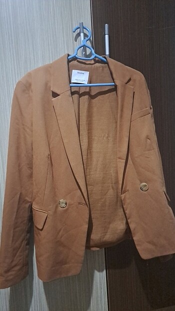 Bershka karamel ceket