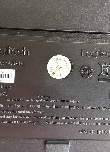 Logitech 103 klavye - Görsel 5