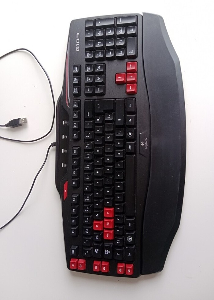 Logitech 103 klavye - Görsel 2