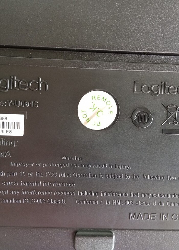 Logitech 103 klavye - Görsel 5